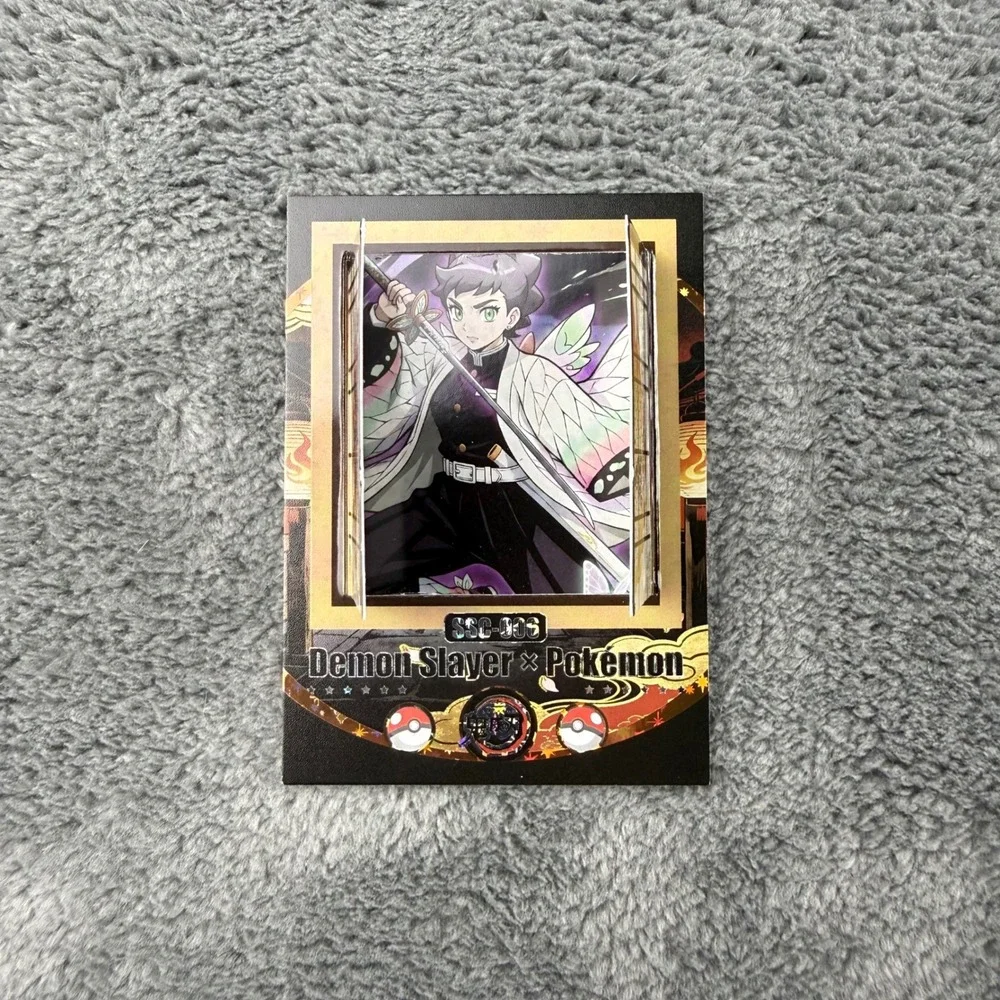 Demon Slayer x Pokemon Chinese Mengka 2.0 SSC-006 Shinobu Kocho Card 160/319
